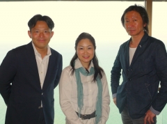 虹と海 社長とデザイナー